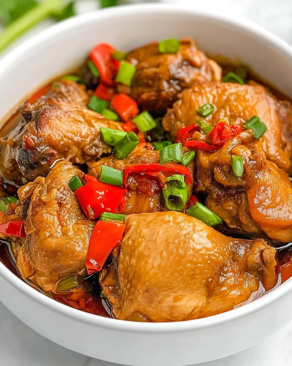 Delicious Instant Pot Chicken Adobo image