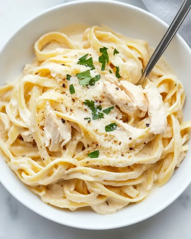 Homemade Instant Pot Chicken Alfredo Recipe photo