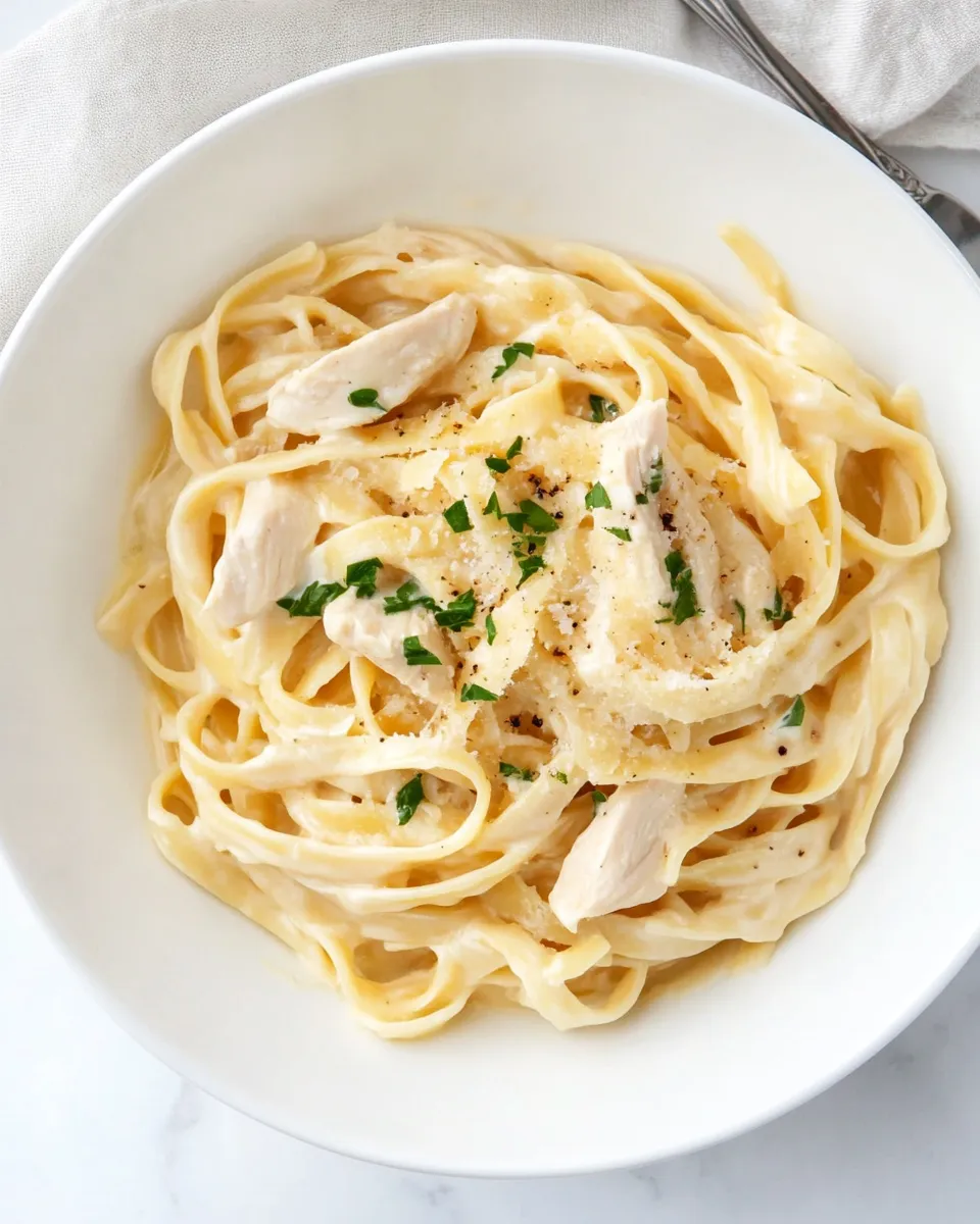Easy Instant Pot Chicken Alfredo Recipe image