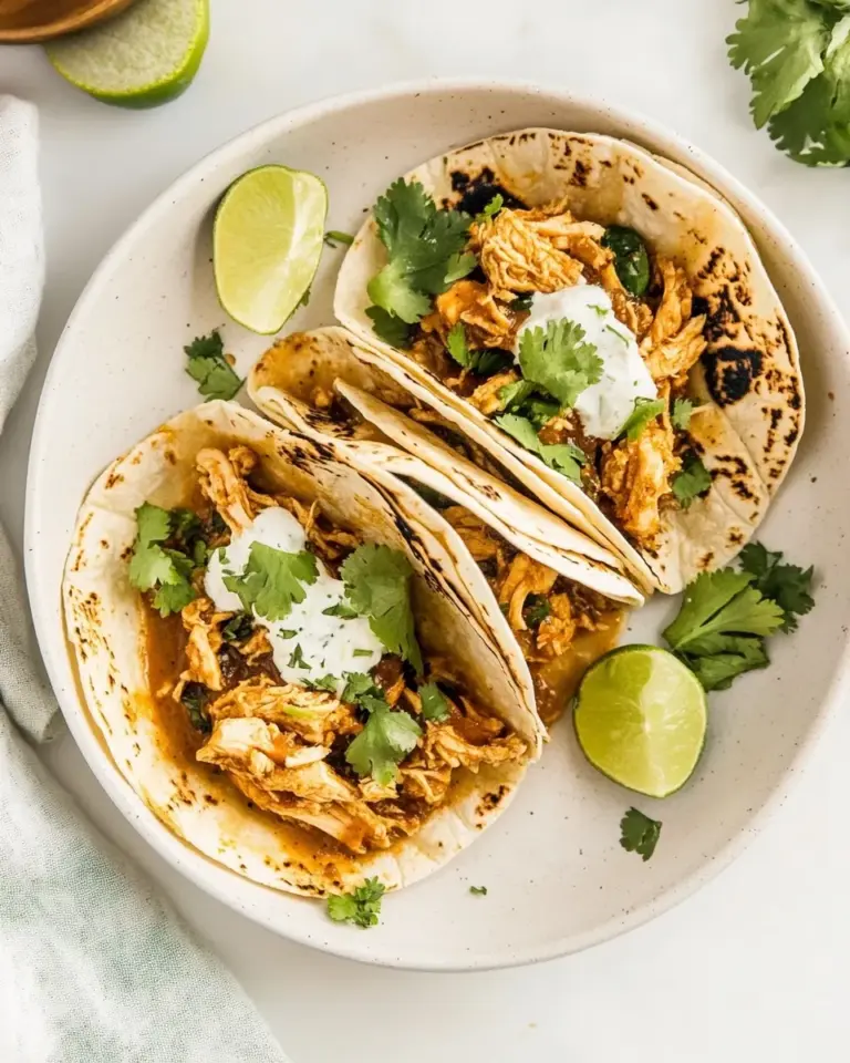 Homemade Instant Pot Chicken Tacos recipe photo
