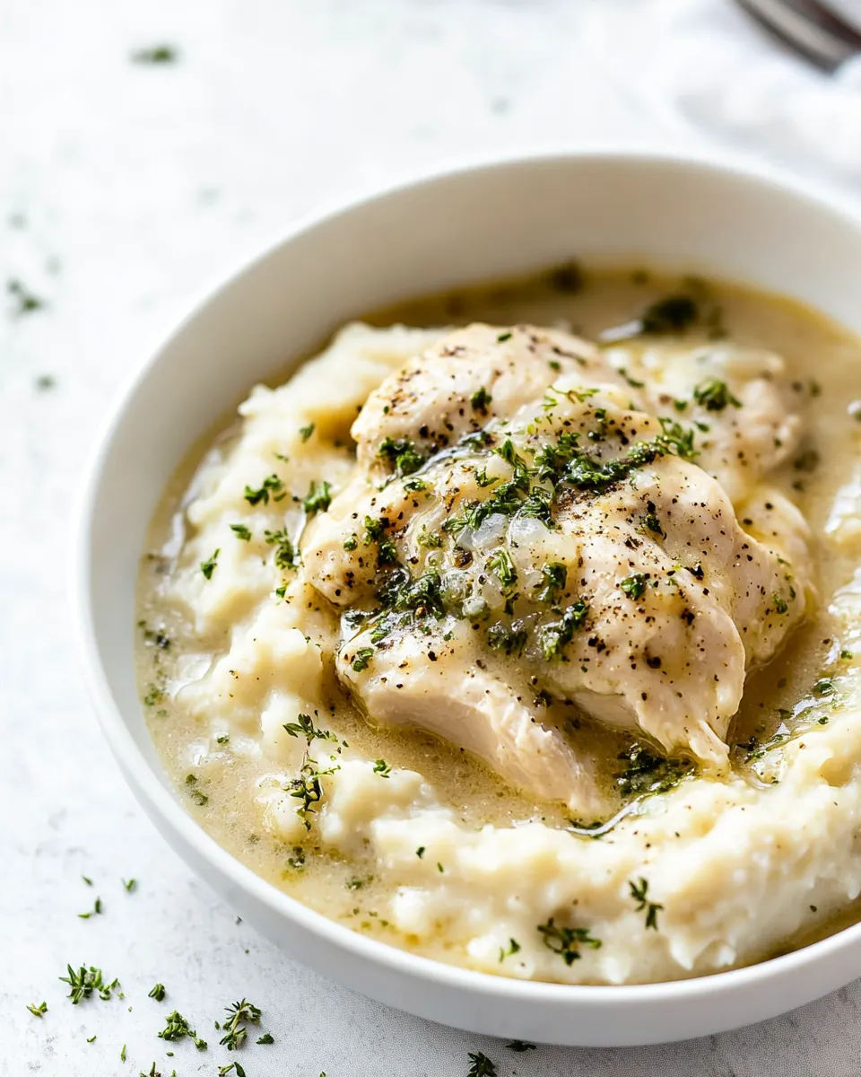 Quick Instant Pot Chicken and Gravy recipe photo