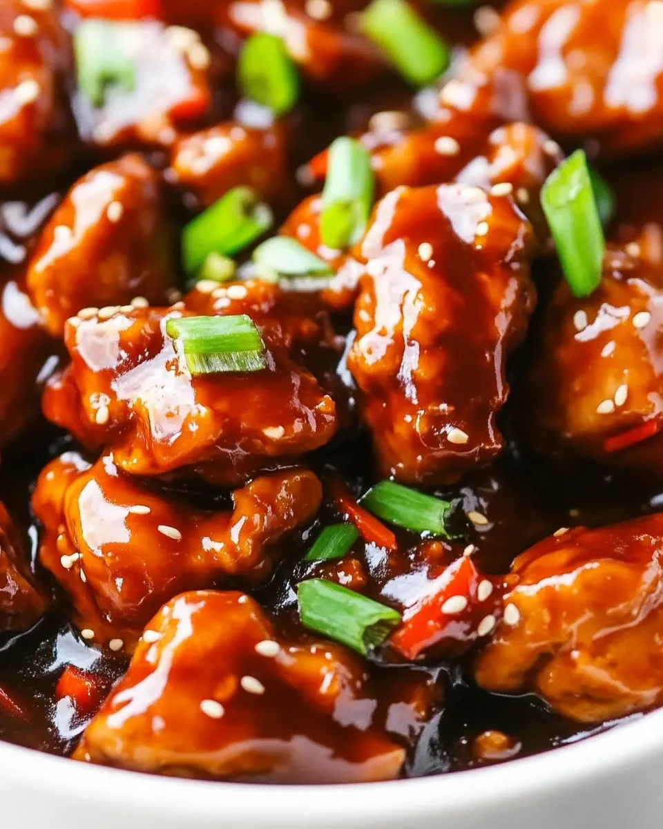 Easy Instant Pot General Tso Chicken recipe photo