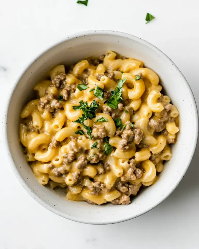 Easy Instant Pot Hamburger Mac and Cheese photo