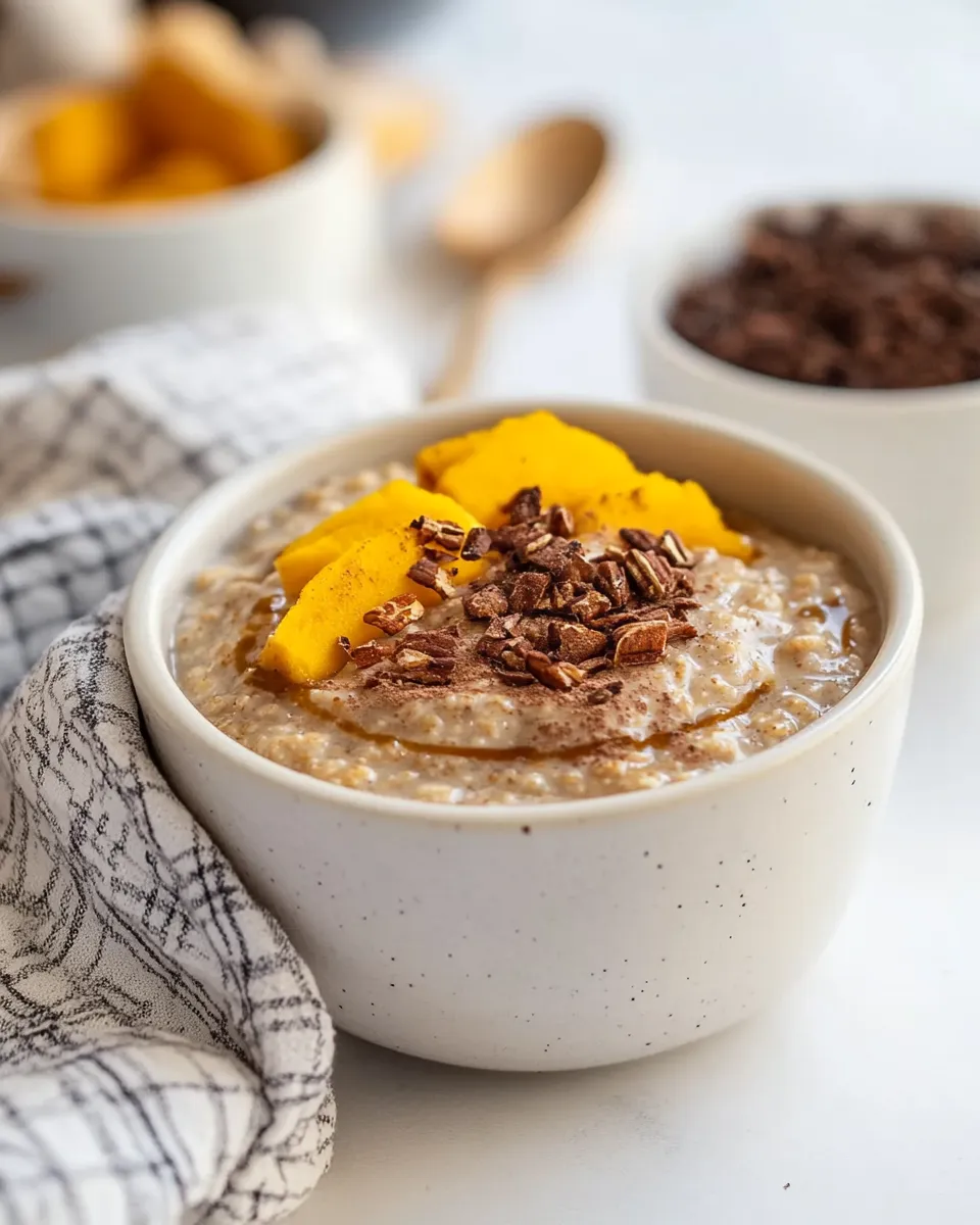 Delicious Instant Pot Teff Porridge shot