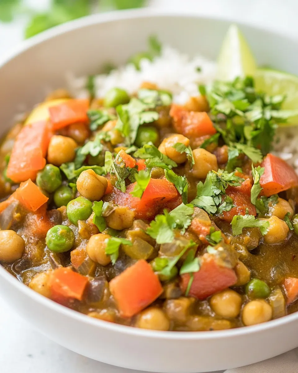 Classic Jamaican Chickpea Curry image