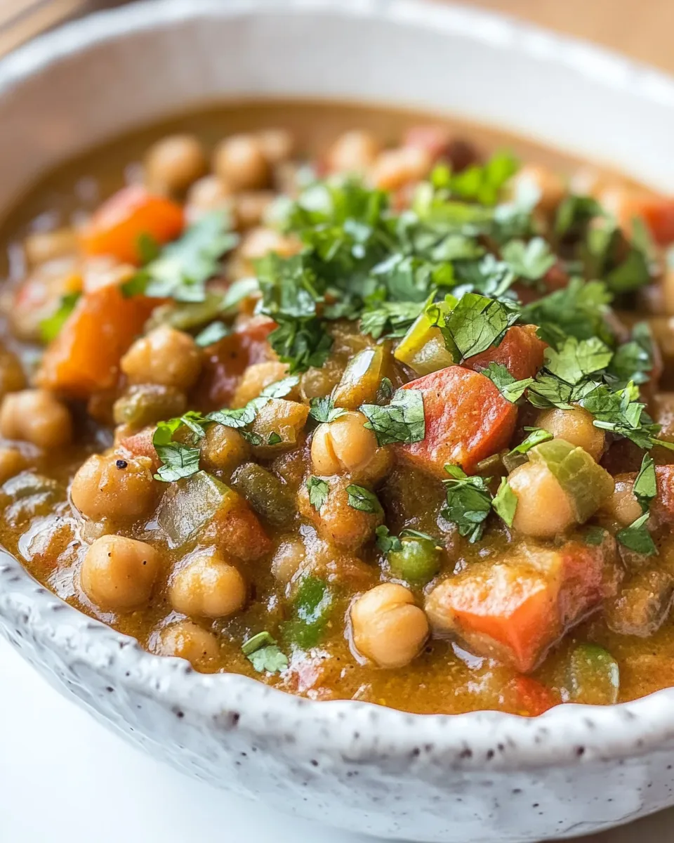 Easy Jamaican Chickpea Curry recipe photo