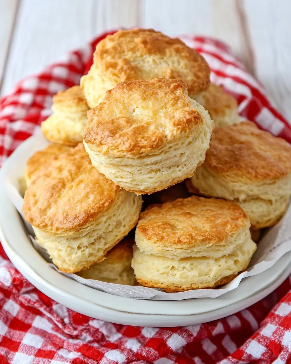 Delicious KFC Buttermilk Biscuits shot