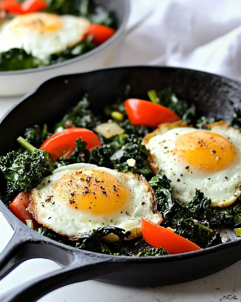 Homemade Kale Breakfast Skillet Recipe photo
