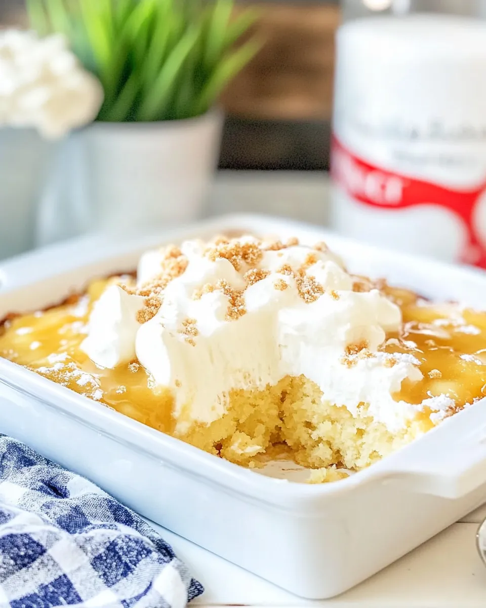 Delicious Kentucky Butter Poke Cake image