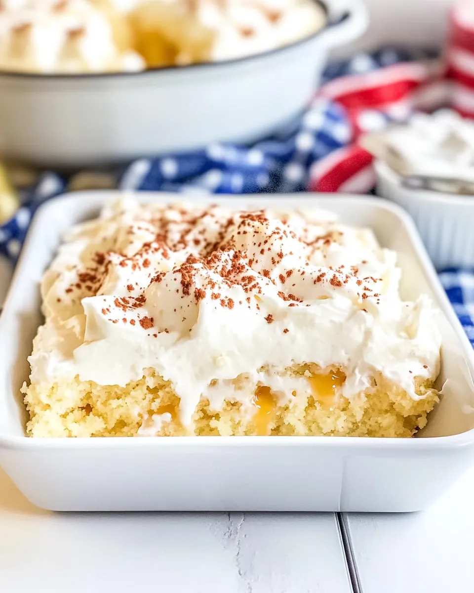 Classic Kentucky Butter Poke Cake recipe photo