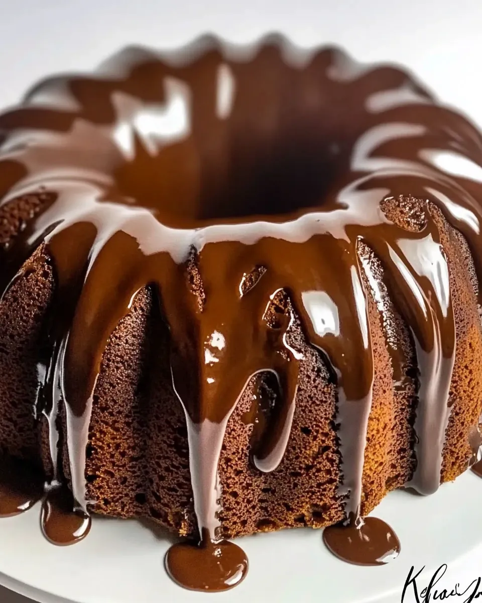 Delicious Keto Bundt Cake shot