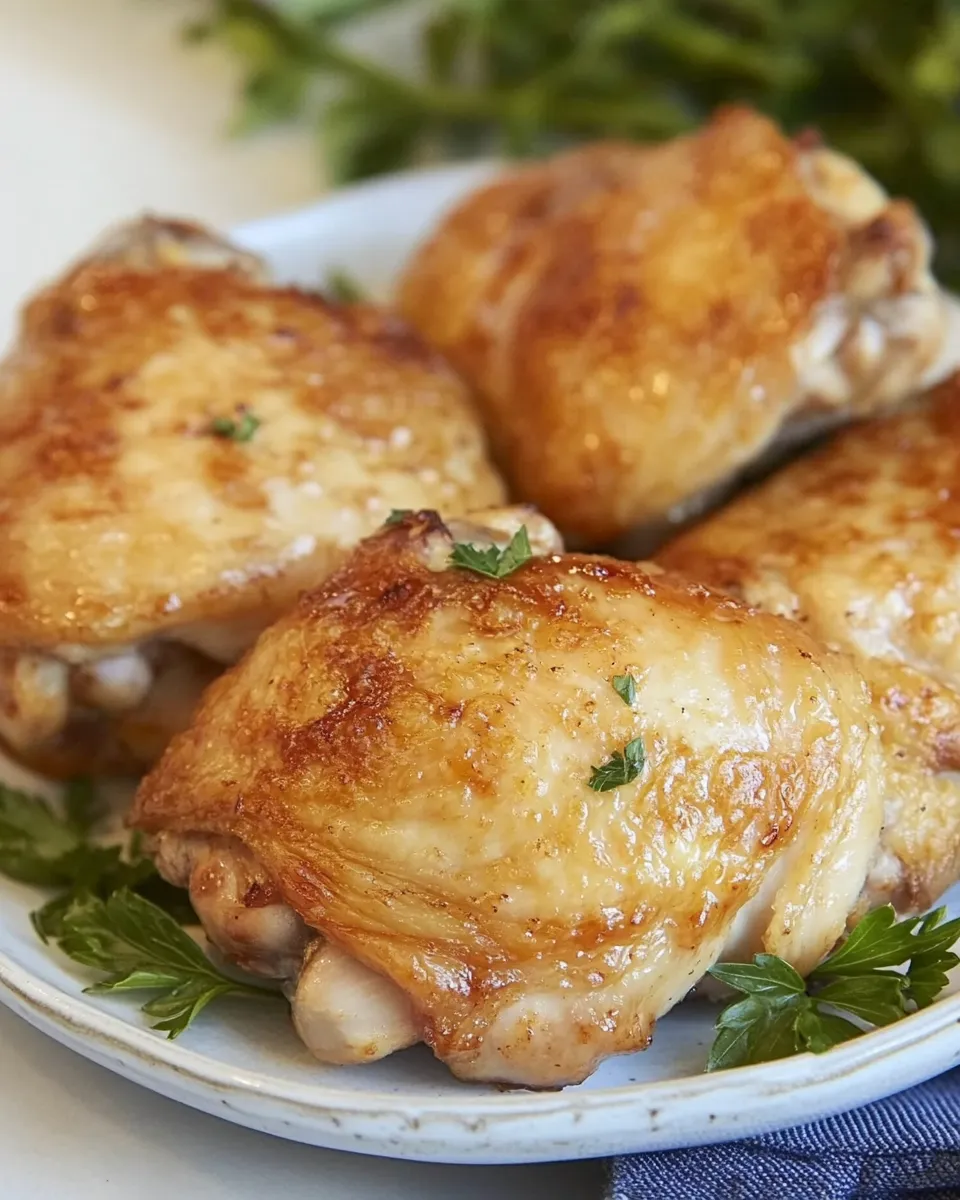 Easy Keto Chicken Thighs recipe photo