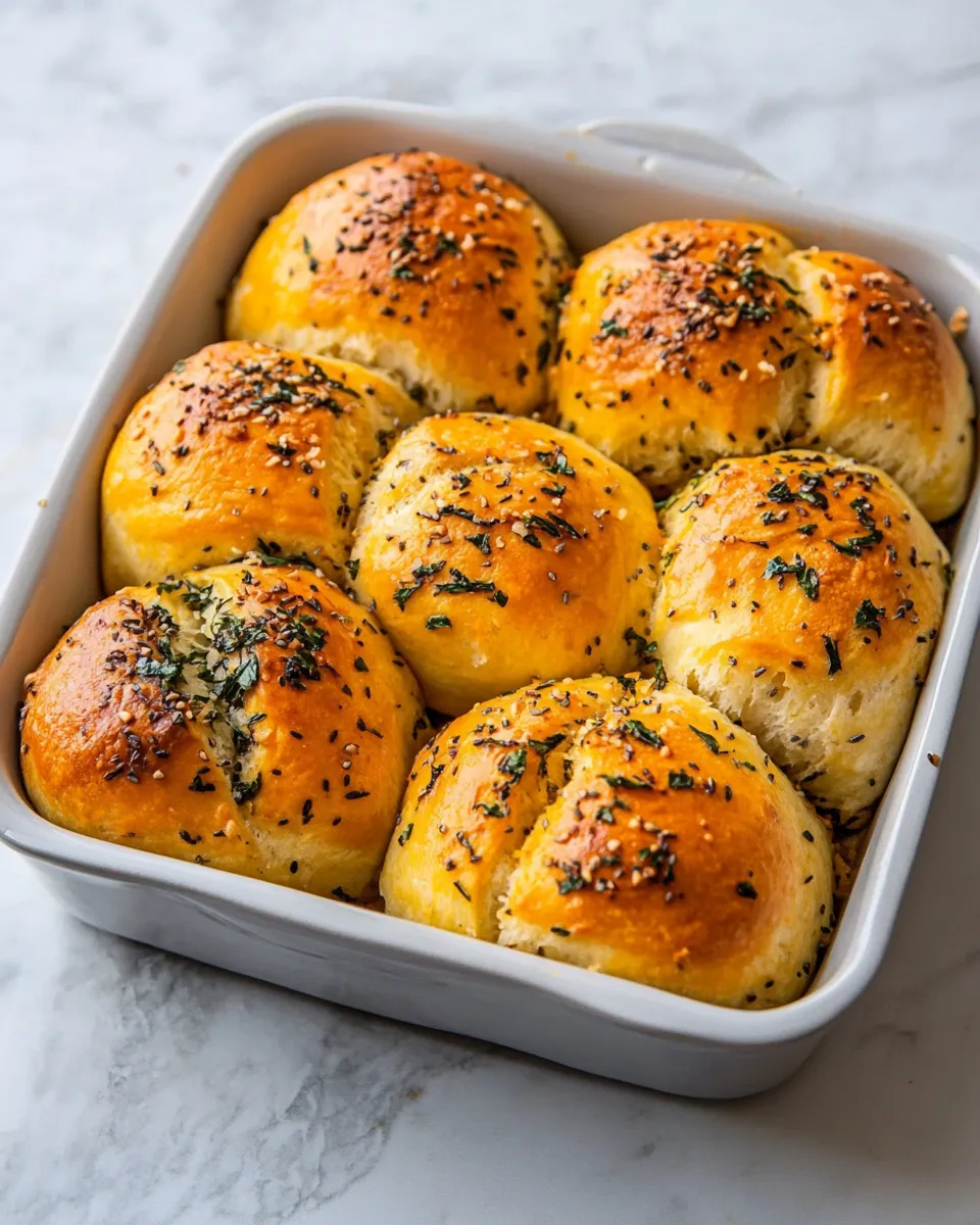 Best Keto Garlic Dinner Rolls shot