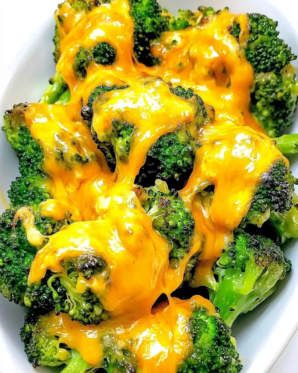 Homemade Keto Oven Roasted Broccoli and Cheese: Easy Low-Carb Side Dish photo