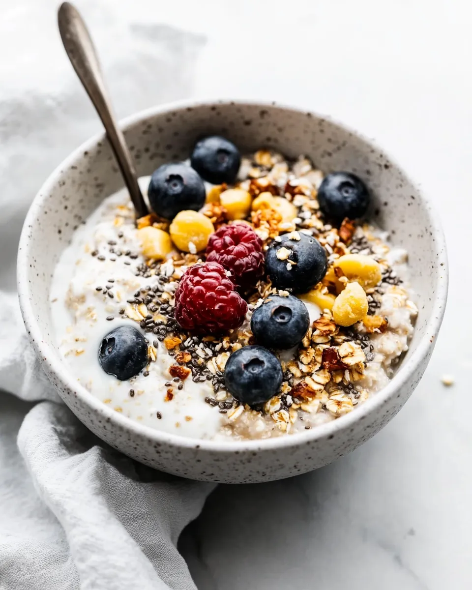 Easy Keto Overnight Oats recipe photo