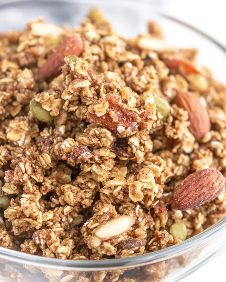 Delicious Keto Peanut Butter Granola shot