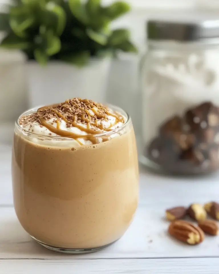 Homemade Keto Peanut Butter Smoothie photo