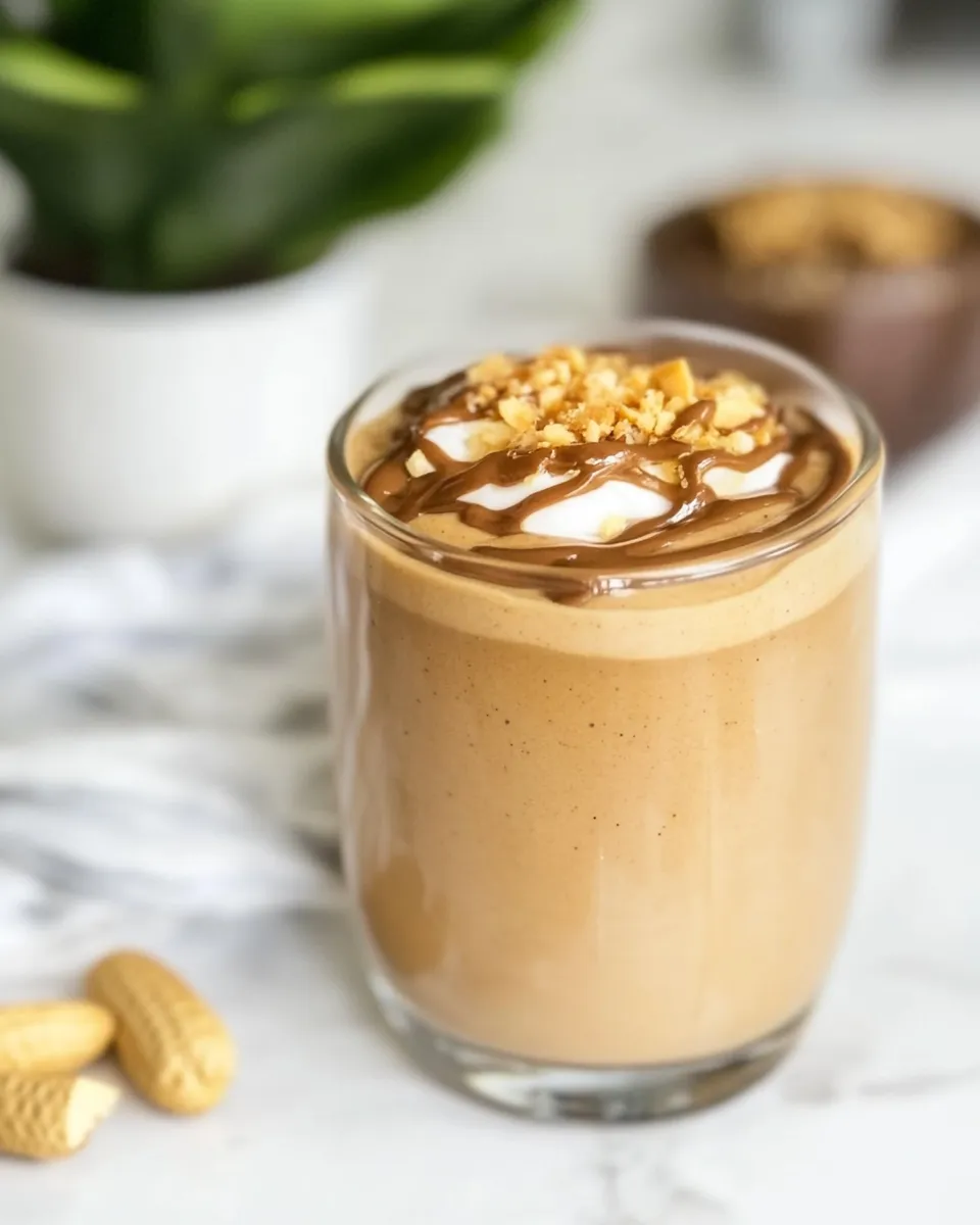 Easy Keto Peanut Butter Smoothie recipe photo