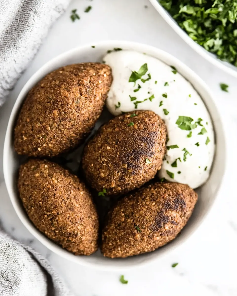 Homemade Kibbeh Recipe photo