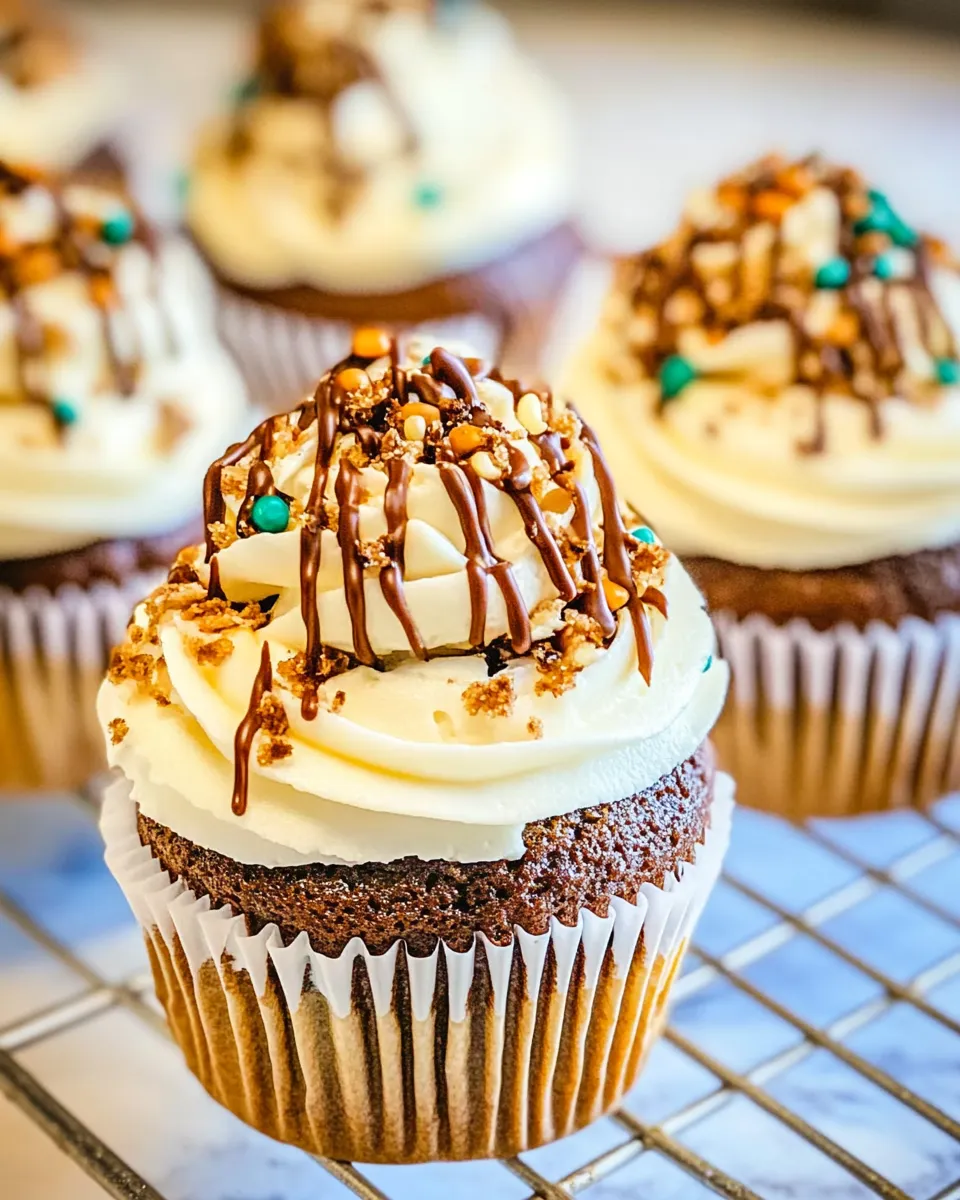 Delicious Kitchen Sink Cupcakes shot
