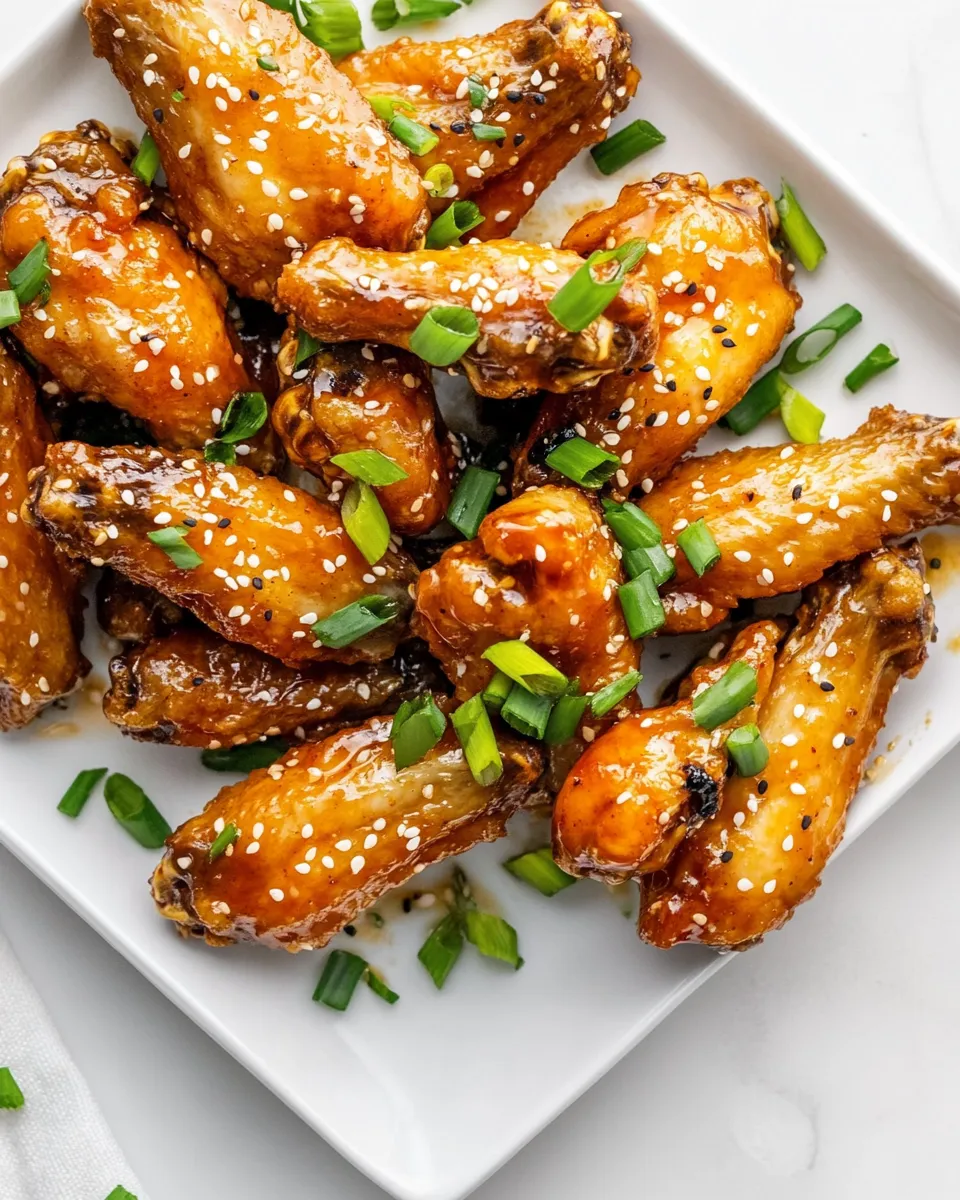 Delicious Korean Air Fryer Chicken Wings image
