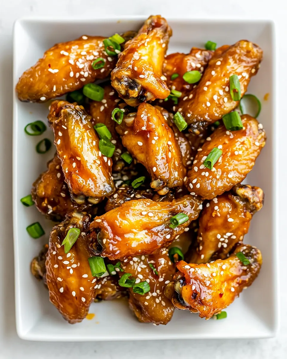 Savory Korean Air Fryer Chicken Wings recipe photo