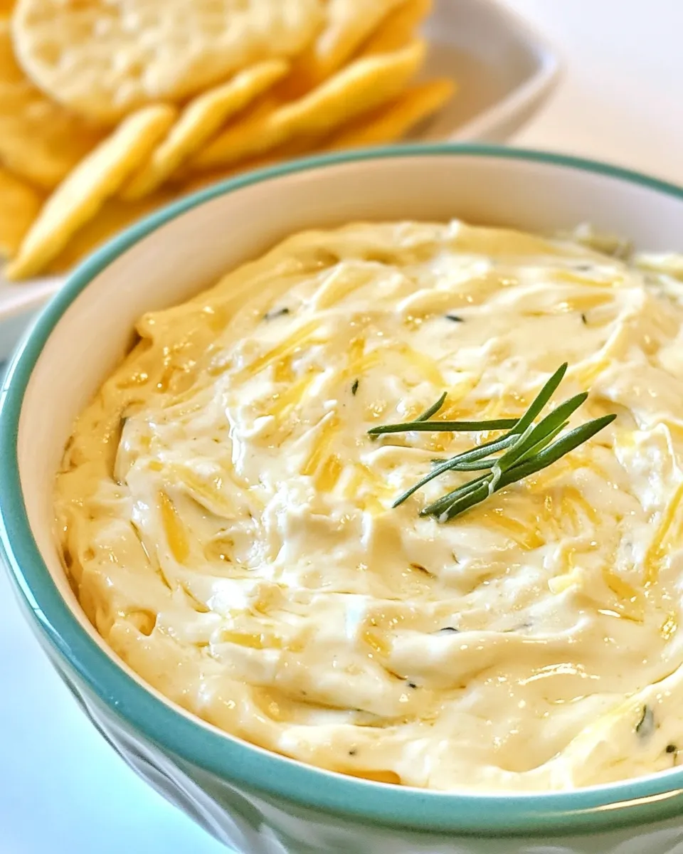 Classic Kroger Jarlsberg Cheese Dip Copycat Recipe image