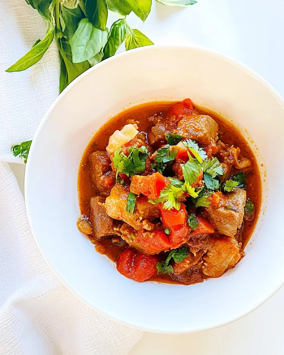 Delicious Lamb Guisado (Stewed Conch) image