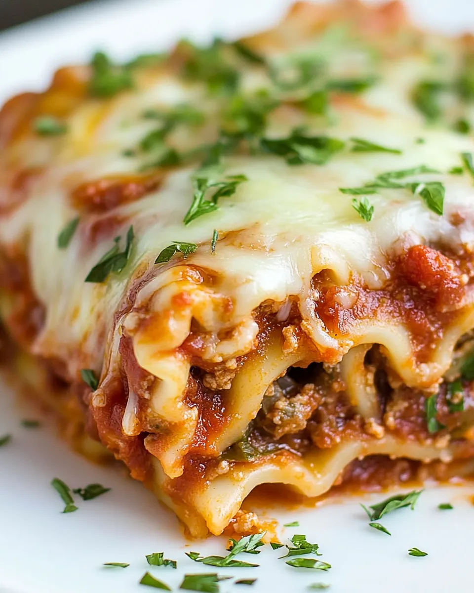 Classic Lasagna Roll Ups image