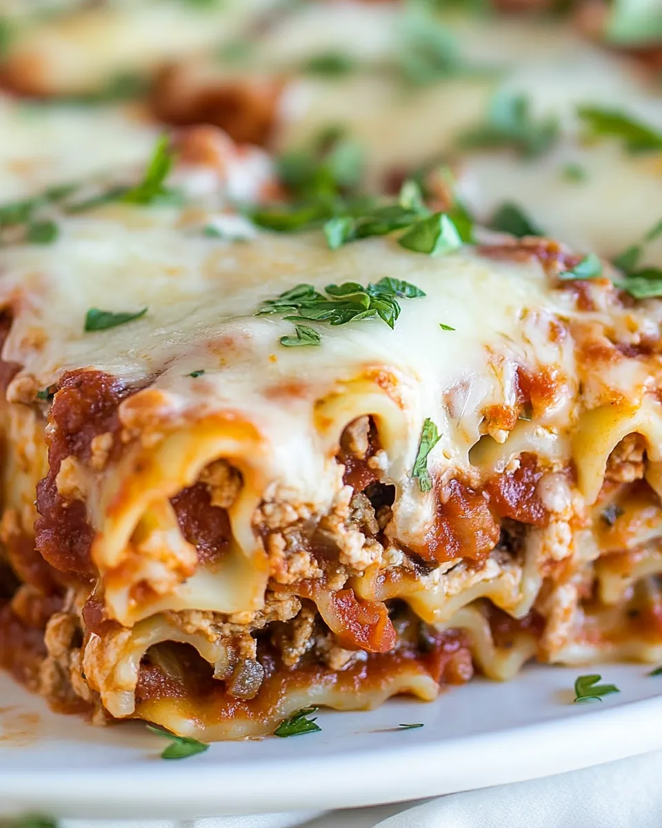 Easy Lasagna Roll Ups recipe photo