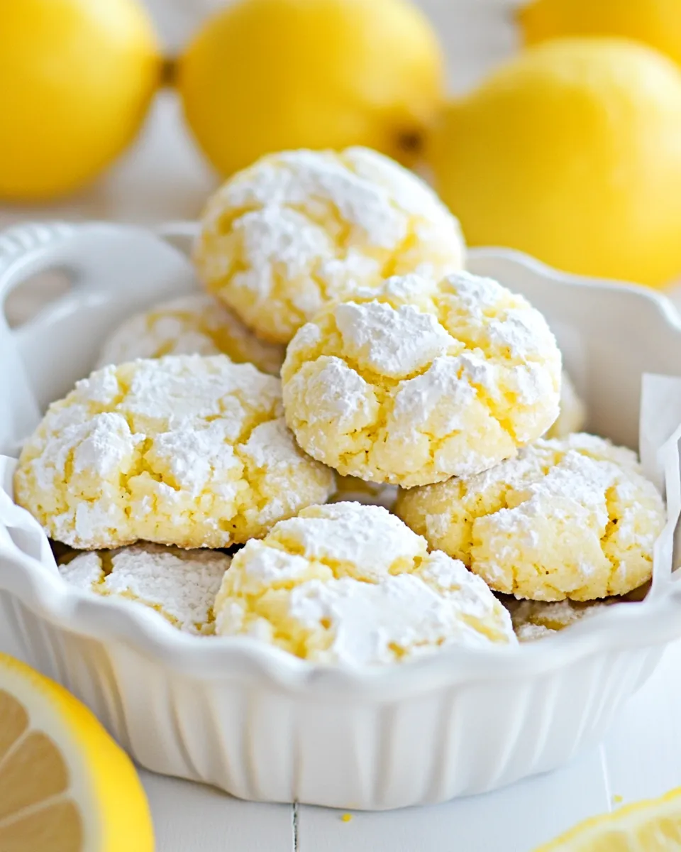 Classic Lemon Cookies (also known as Lemon Whippersnaps) image
