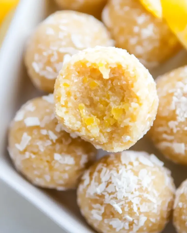 Homemade Lemon Energy Balls photo