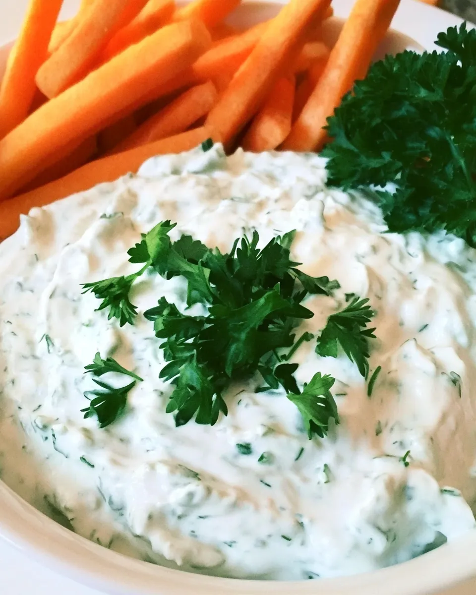 Easy Lemony Herb Dip recipe photo