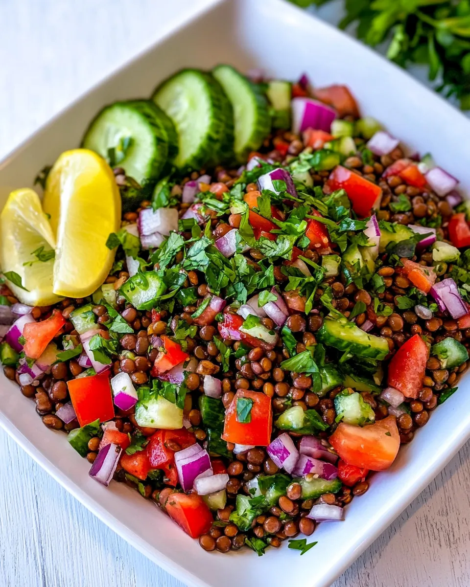 Classic Lentil Tabbouleh image