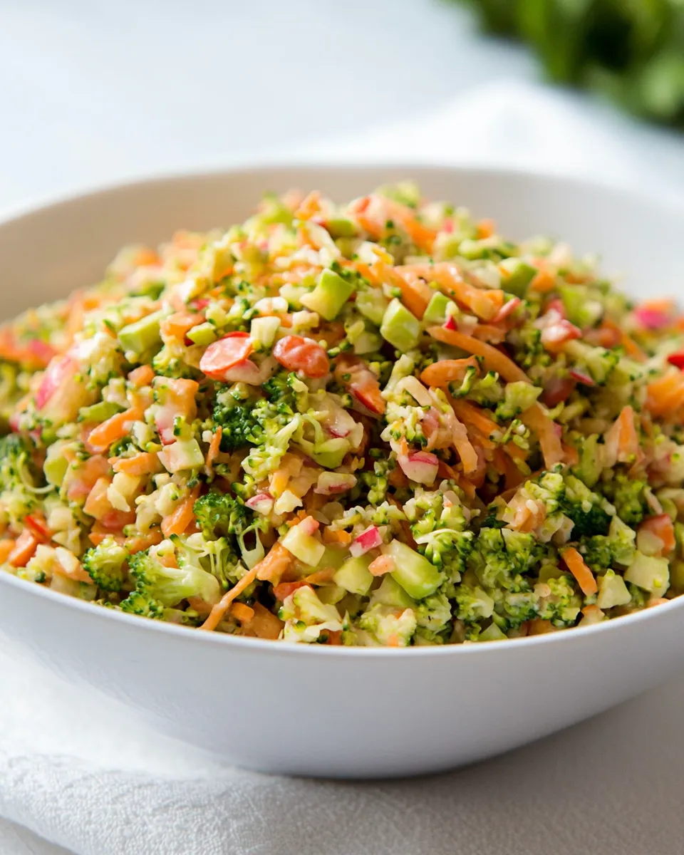 Delicious Loaded Broccoli Radish Salad Recipe image