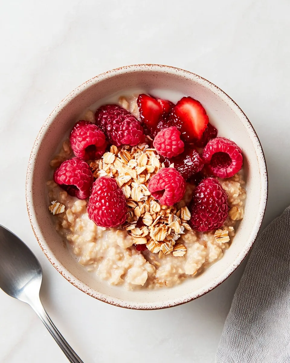 Delicious Low Calorie Oatmeal shot