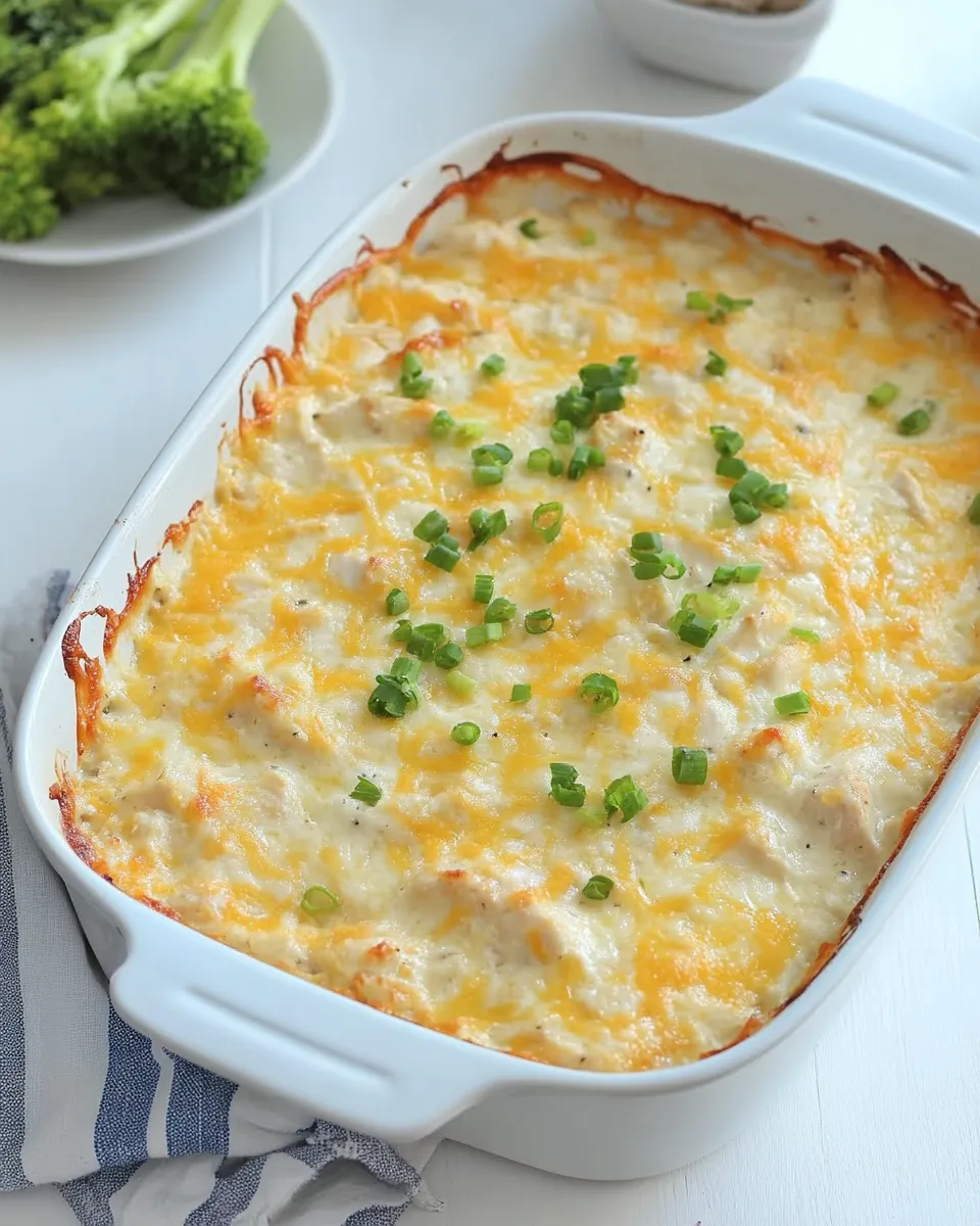 Easy Low Carb Chicken Casserole recipe photo