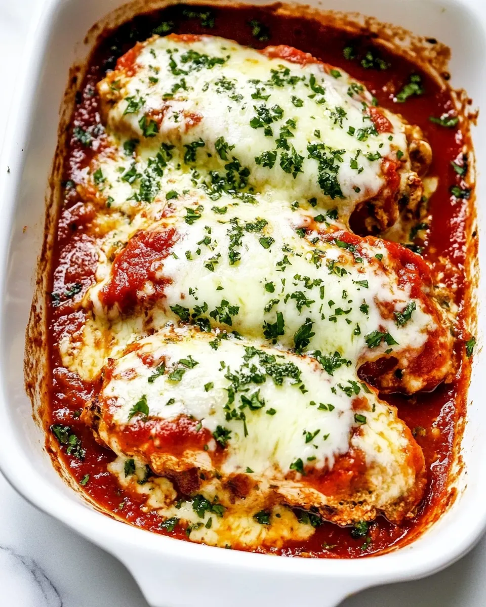 Homemade Low Carb Chicken Parmesan photo