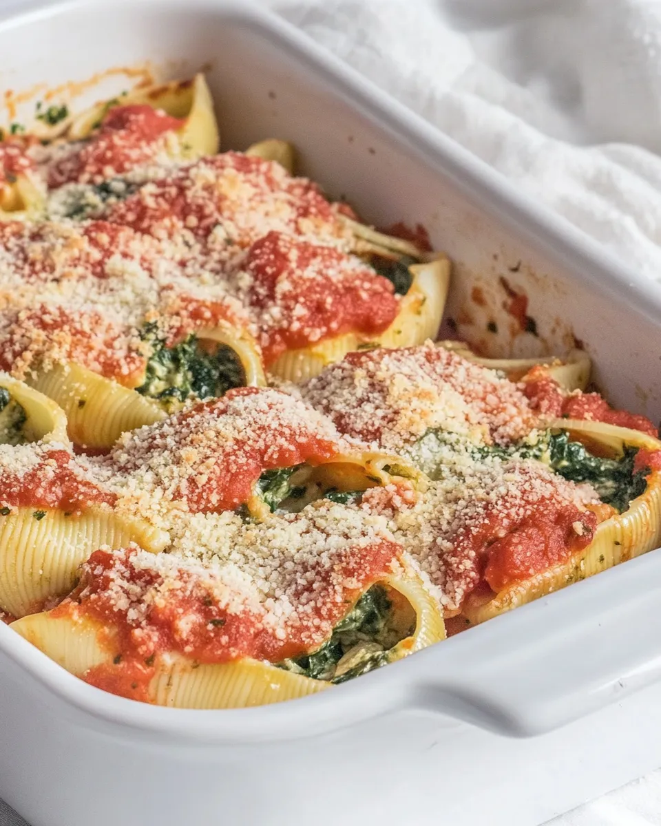 Homemade Low Fat Stuffed Shells photo
