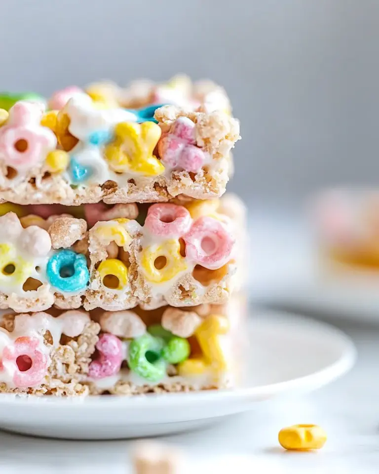 Homemade Lucky Charms Bars photo