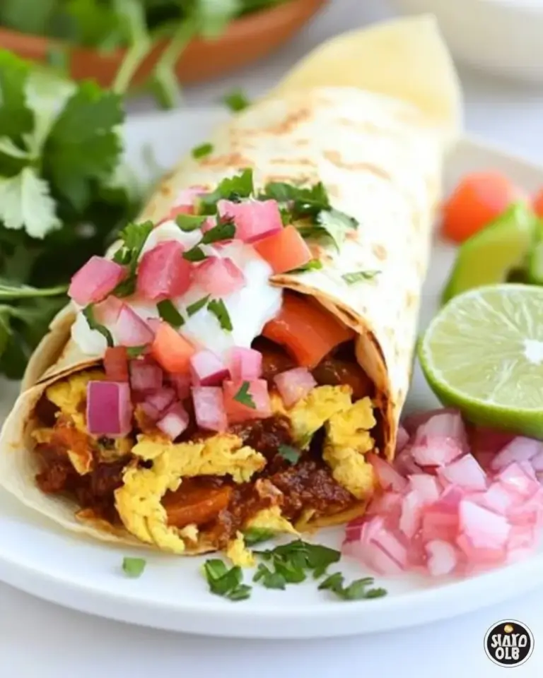 Easy Make-Ahead Huevos Rancheros Wraps photo