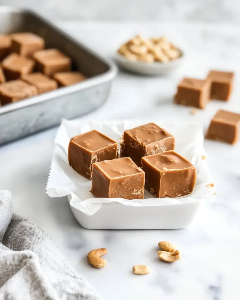 Homemade Maple Cashew Freezer Fudge photo