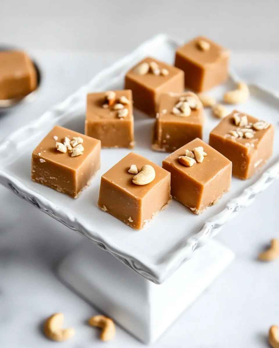 Easy Maple Cashew Freezer Fudge recipe photo