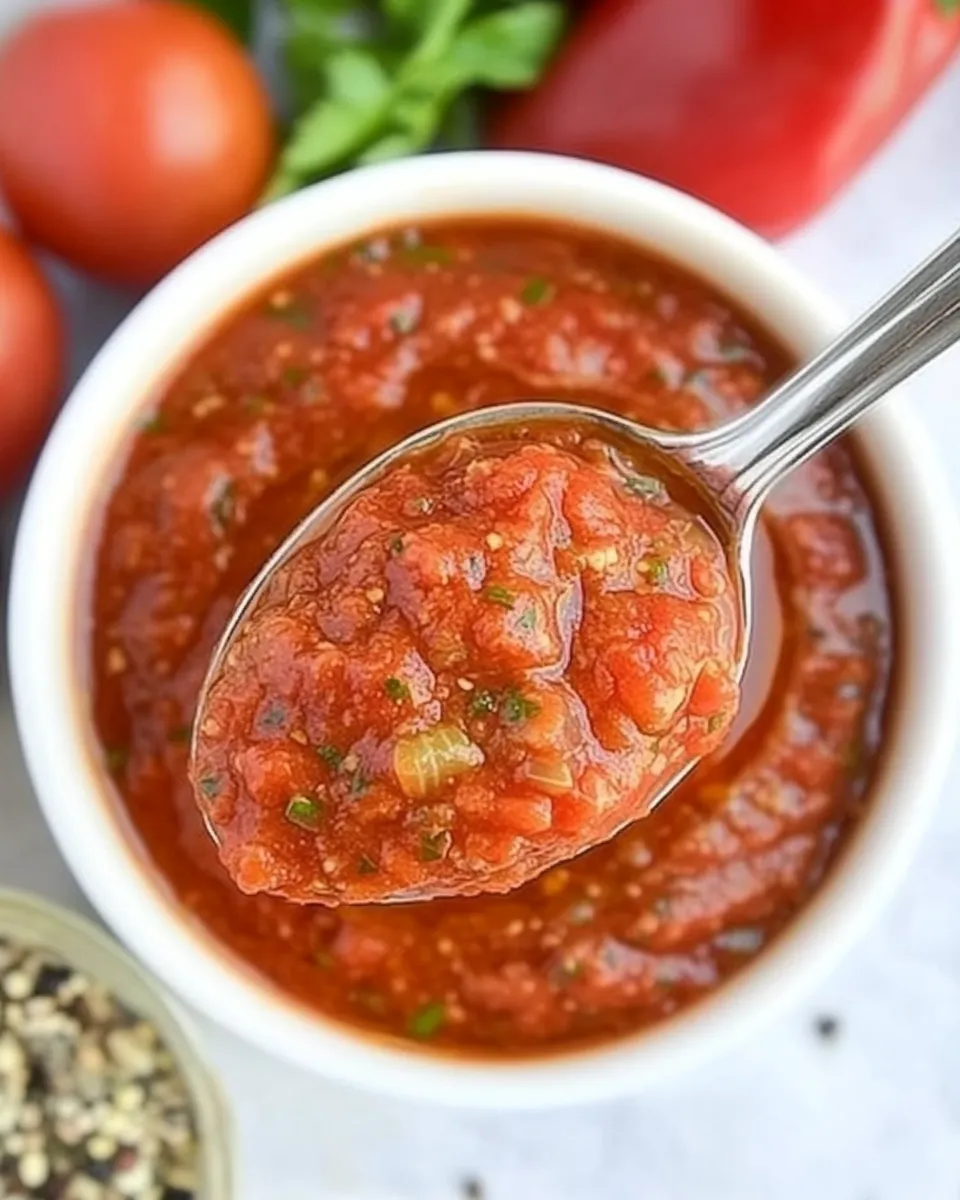 Homemade Marinara Sauce (Vegan, Oil-Free!) photo
