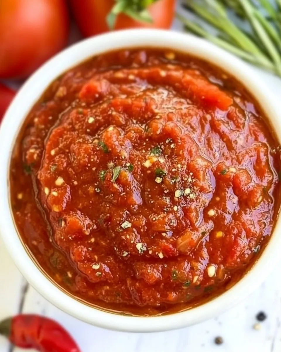 Classic Marinara Sauce (Vegan, Oil-Free!) image
