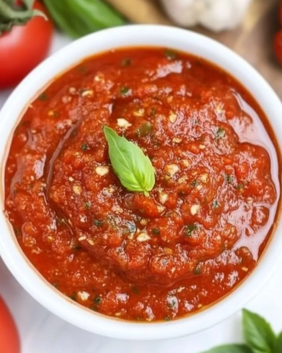 Easy Marinara Sauce (Vegan, Oil-Free!) recipe photo