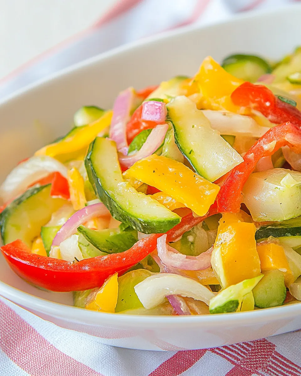 Classic Marinated Vegetable Salad image
