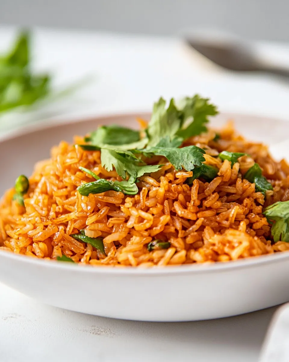 Easy Mexican Brown Rice food shot