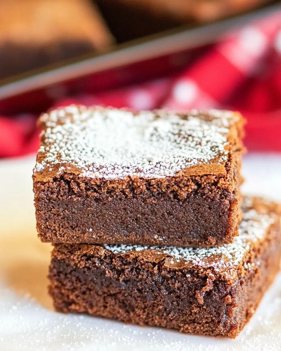 Easy Mexican Brownies recipe photo