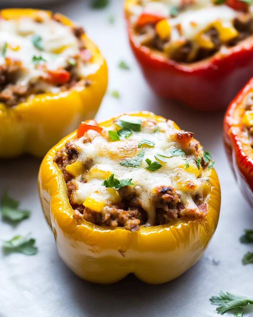 Easy Mexican Stuffed Peppers recipe photo